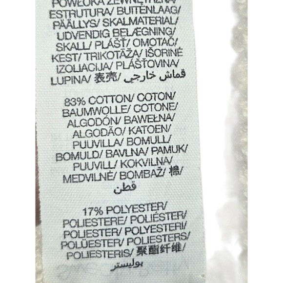 Sweaty Betty Rest Up Half Zip Pullover Preppy Mom Size 6 In Lily White (Ivory) - Picture 6 of 7